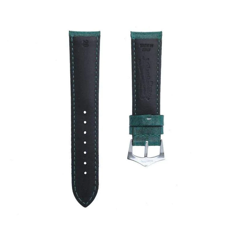 Apple Watch Band Dark Green Calfskin Leather - Image 7