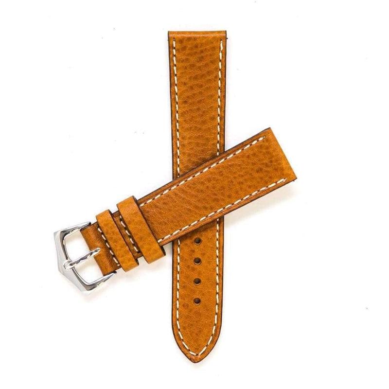 Apple Watch Cognac Italian Leather Strap - Image 5