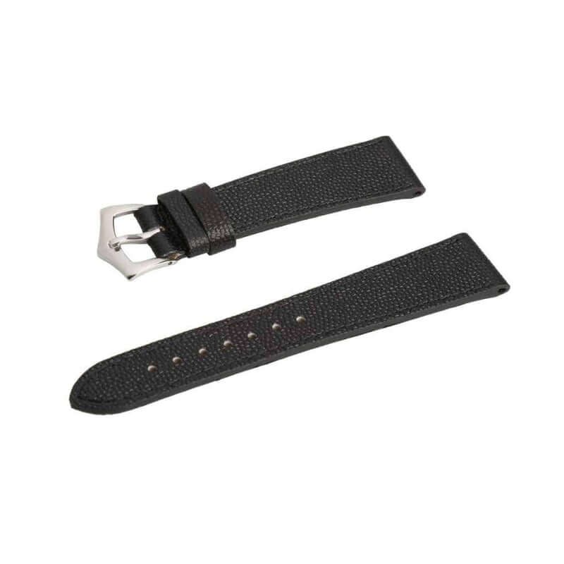 Apple Watch Leather Band Black Hammered Calfskin - Image 8