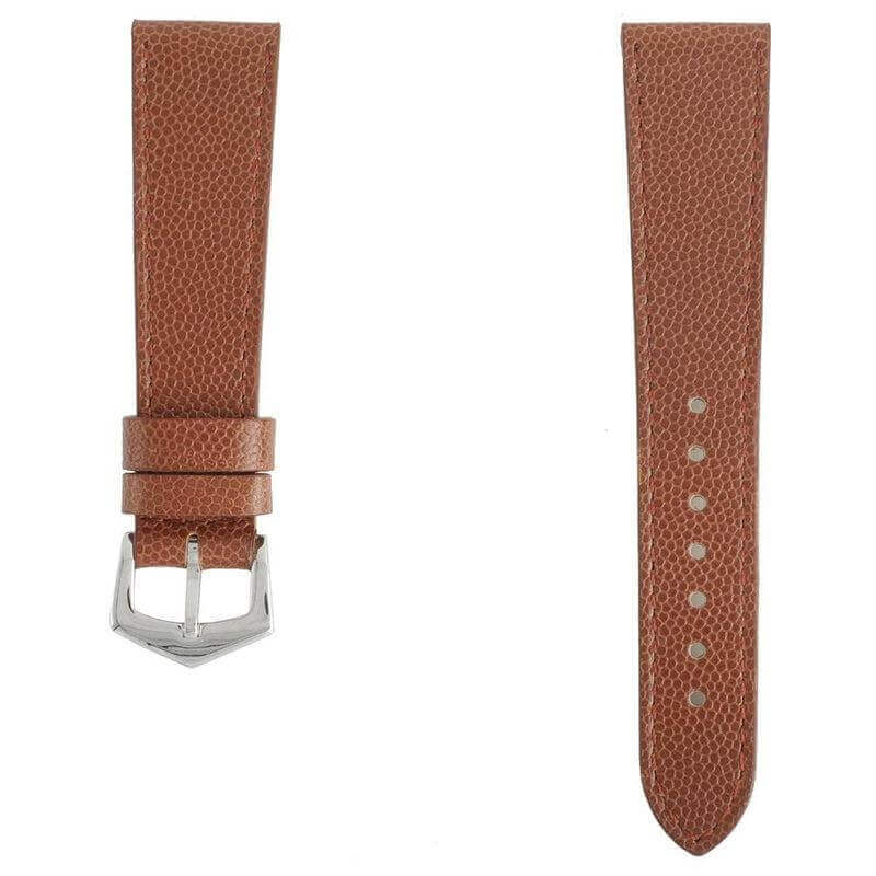 Apple Watch Leather Band Cognac Hammered Calfskin - Image 6