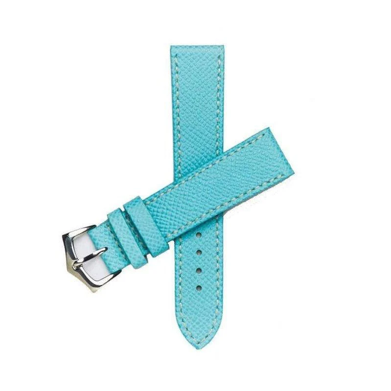 Apple Watch Leather Band Sky Blue Epsom - Image 5