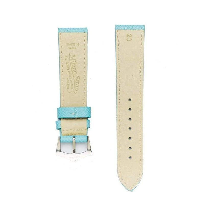 Apple Watch Leather Band Sky Blue Epsom - Image 7