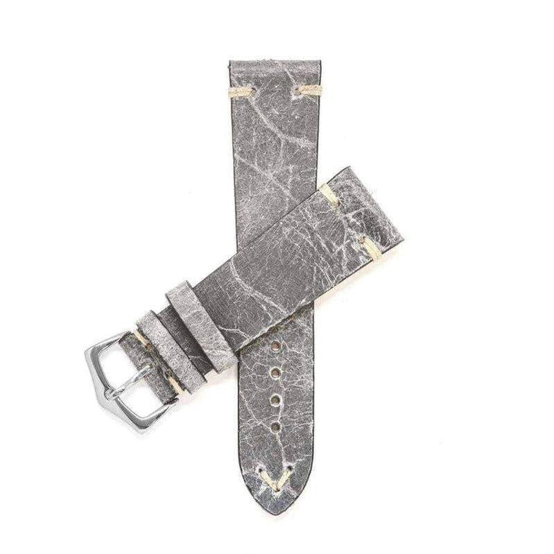 Apple Watch Leather Band Vintage Grey Moon - Image 5