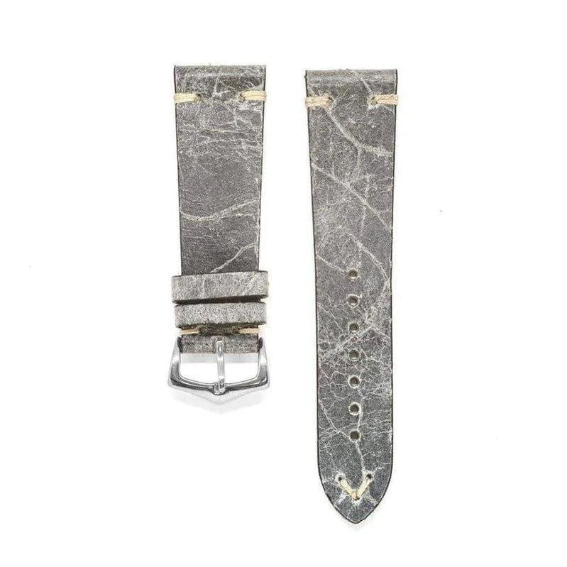 Apple Watch Leather Band Vintage Grey Moon - Image 6