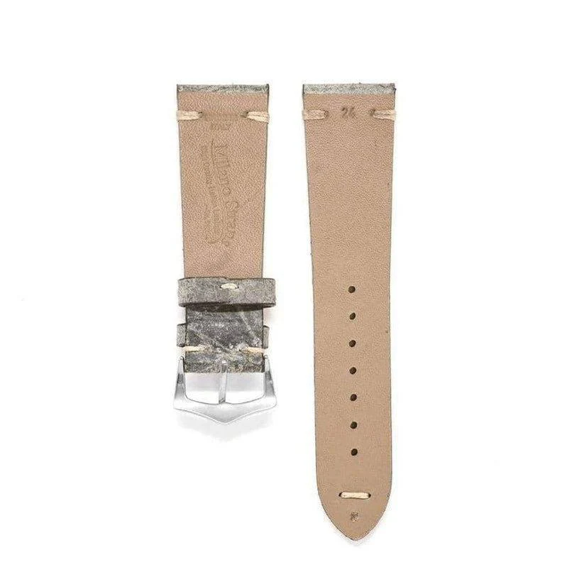 Apple Watch Leather Band Vintage Grey Moon - Image 7