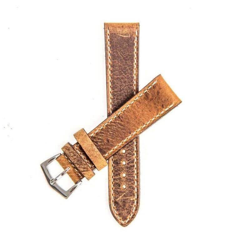 Apple Watch Leather Brown Vintage Strap - Image 5