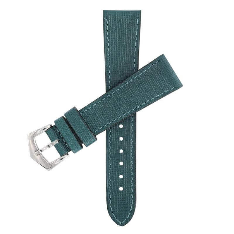 Apple Watch Leather Strap Green Saffiano - Image 5