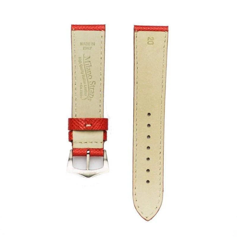 Apple Watch Leather Strap Rosso Corsa Red Epsom - Image 7