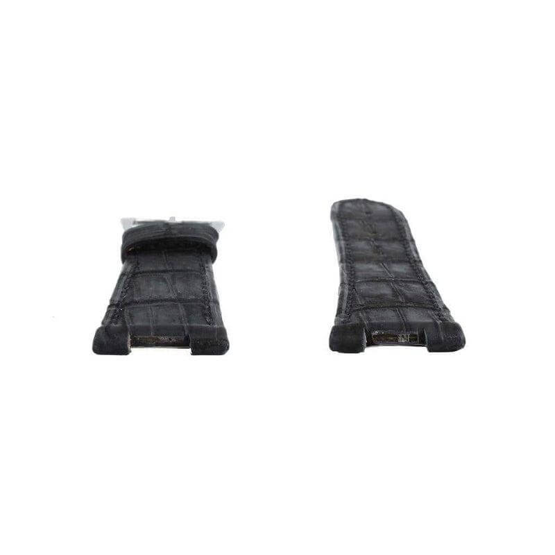 Black Nubuck Alligator Strap Patek Philippe Compatible - Image 4