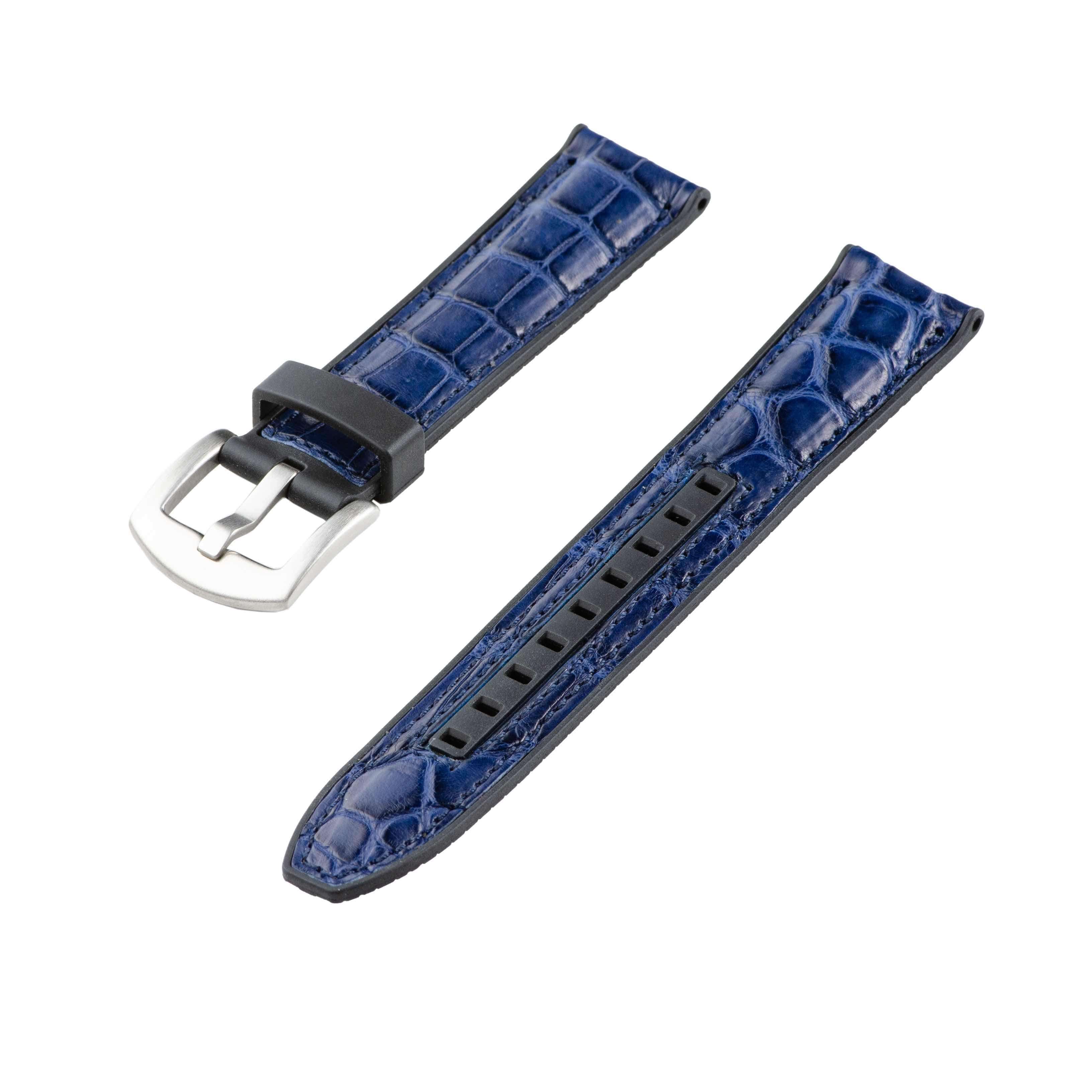 Blue Alligator Watch Rubber Band - Image 4