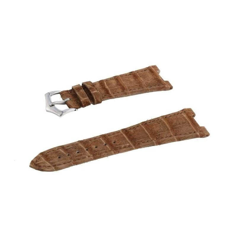 Brown Alligator Nubuck Watch Strap Patek Philippe Compatible - Image 4