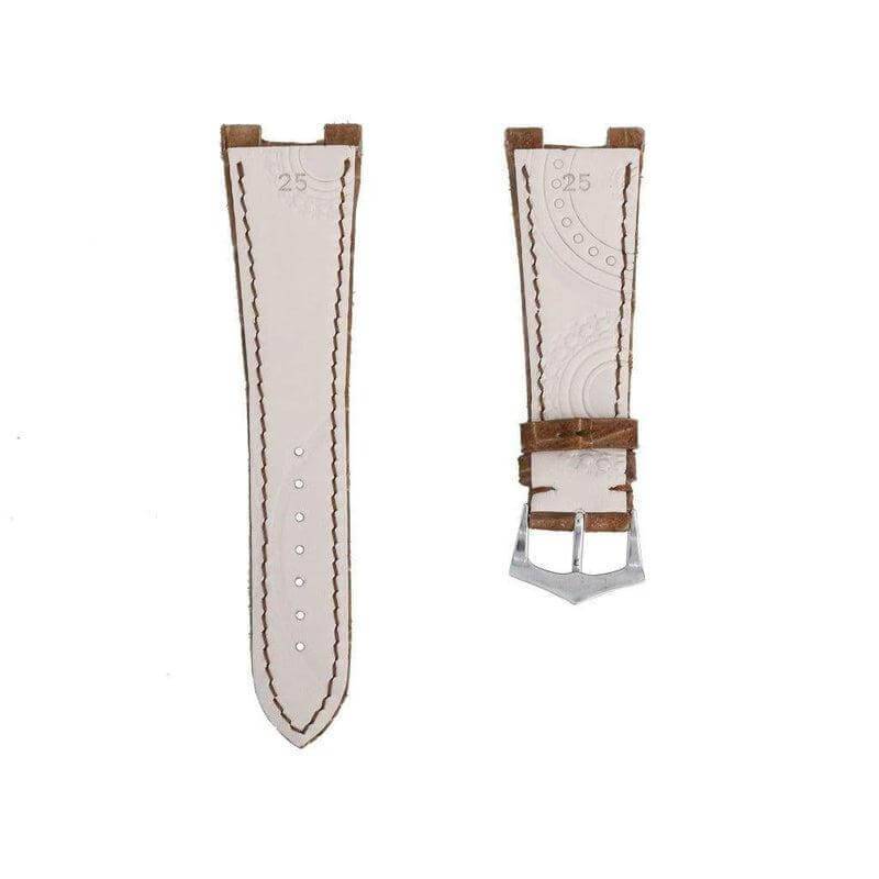 Brown Alligator Nubuck Watch Strap Patek Philippe Compatible - Image 5