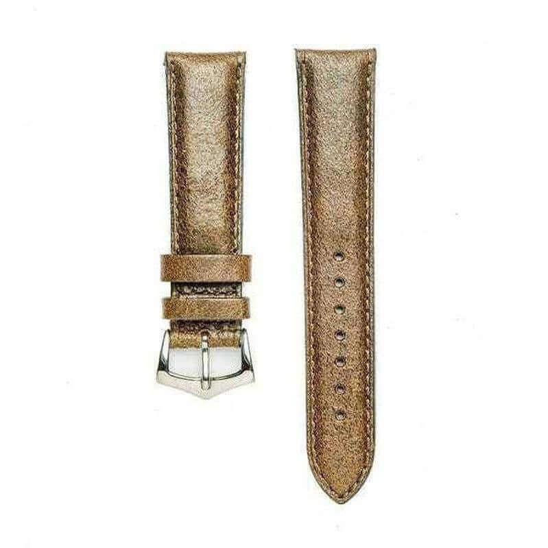 Brown Leather Watch Strap - Image 2