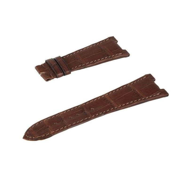 Brown Matt Genuine Alligator Watch Strap Patek Philippe Compatible - Image 3