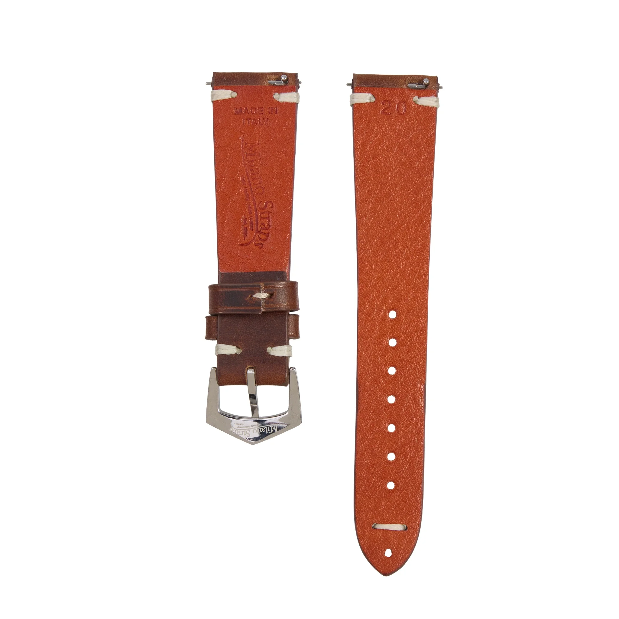 Brown Premium Tuscan Vintage Watch Band - Image 3