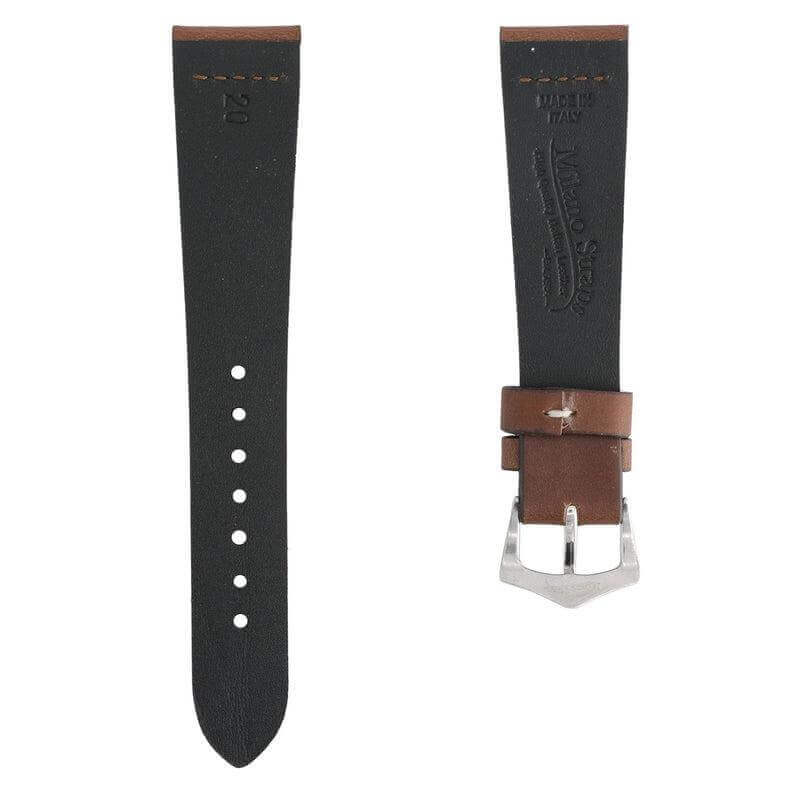 Best Brown Vintage Leather Watch Strap - Image 4