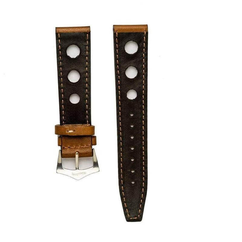 Cognac "Rally" Leather Watch Strap - Image 5
