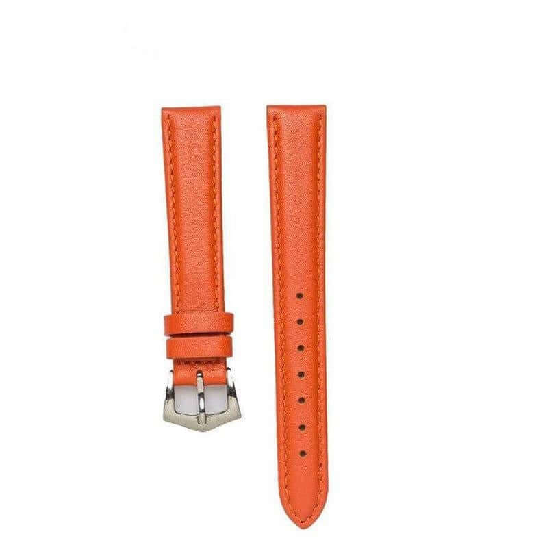 Coral Nappa Leather Watch Strap - Image 2