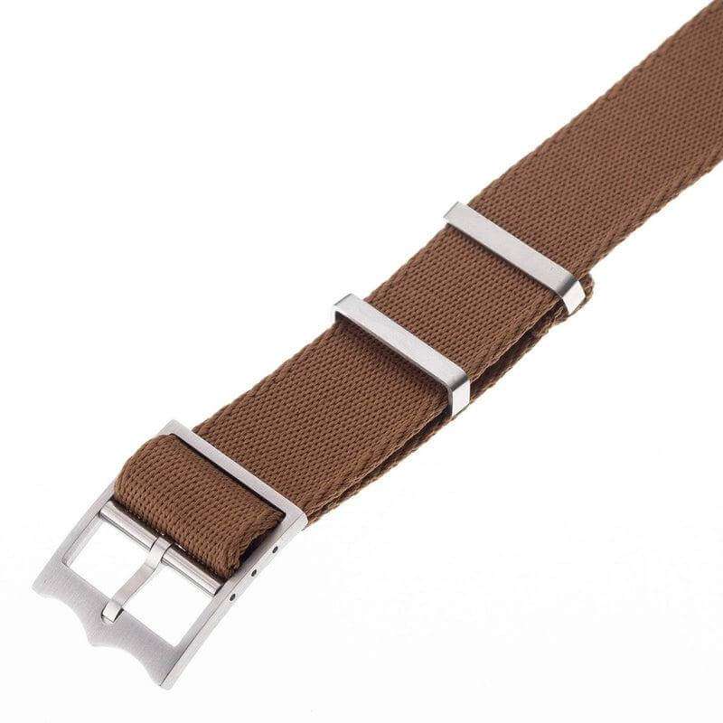 Kaki Premium Nylon Military Watch Strap Tudor Watch Style - Image 4