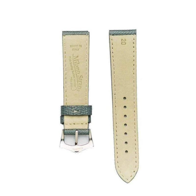 Grey Epsom Leather Watch Strap - Image 3