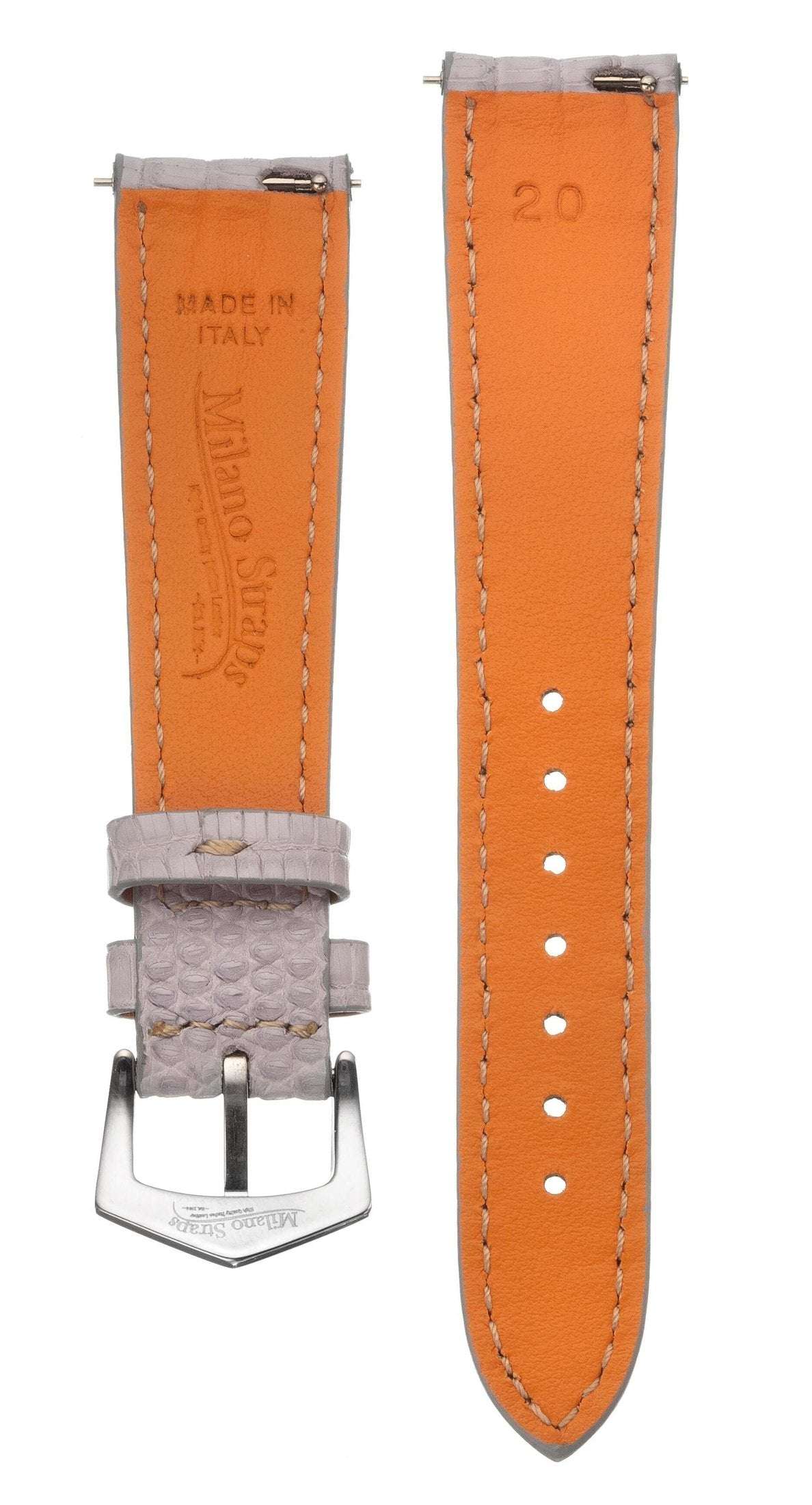 Grey Lizard Watch Strap - Image 3