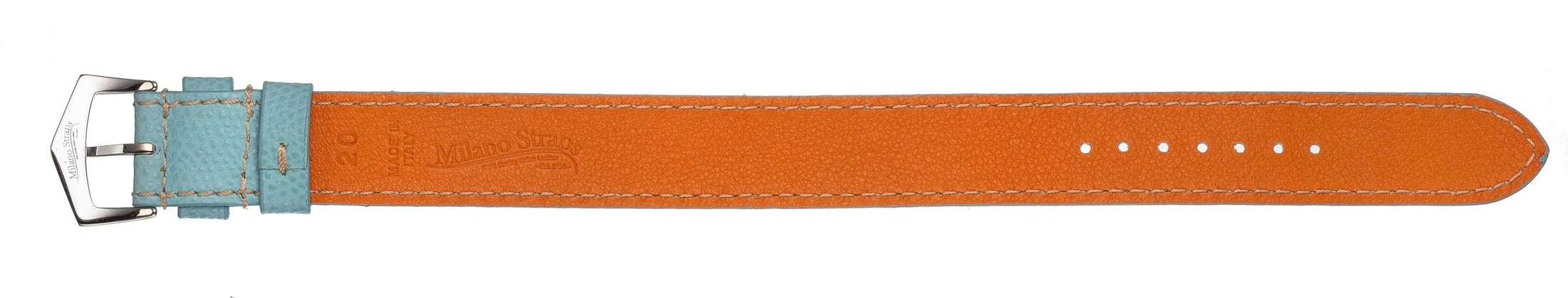 Light Blue Single Pass Watch Strap - Image 4