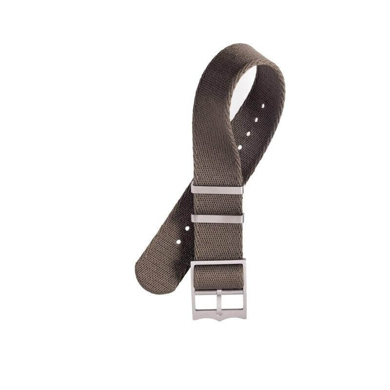 Premium Military Green Nylon Military Watch Strap - Single Pass - Image 2