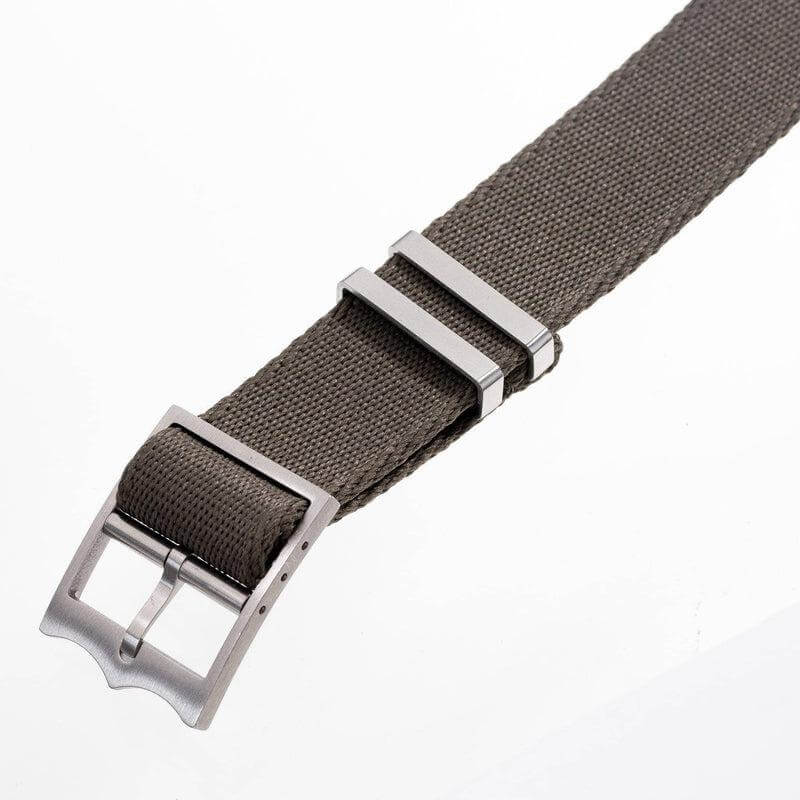 Premium Military Green Nylon Military Watch Strap - Single Pass - Image 4