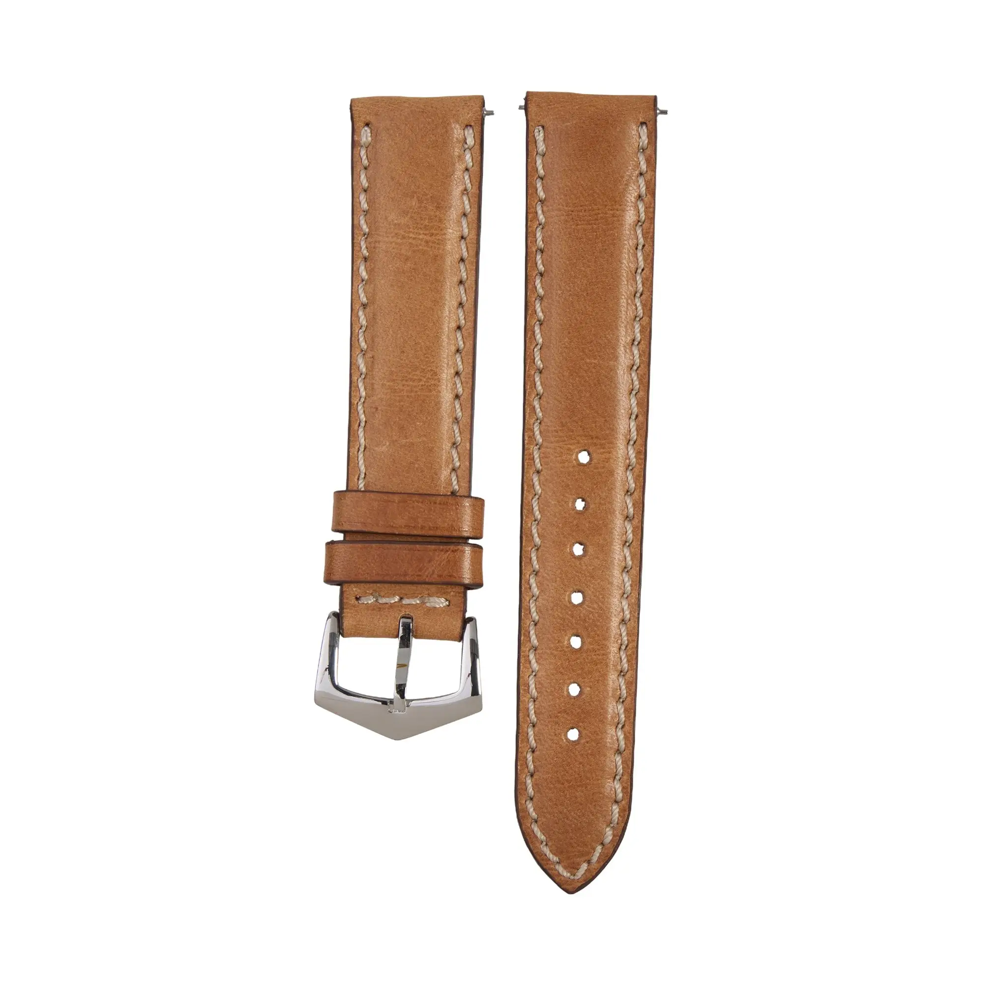 Tan Natural Premium Tuscan Vintage Watch Band - Image 2