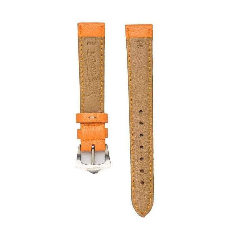 Orange Nappa Leather Strap - Image 3