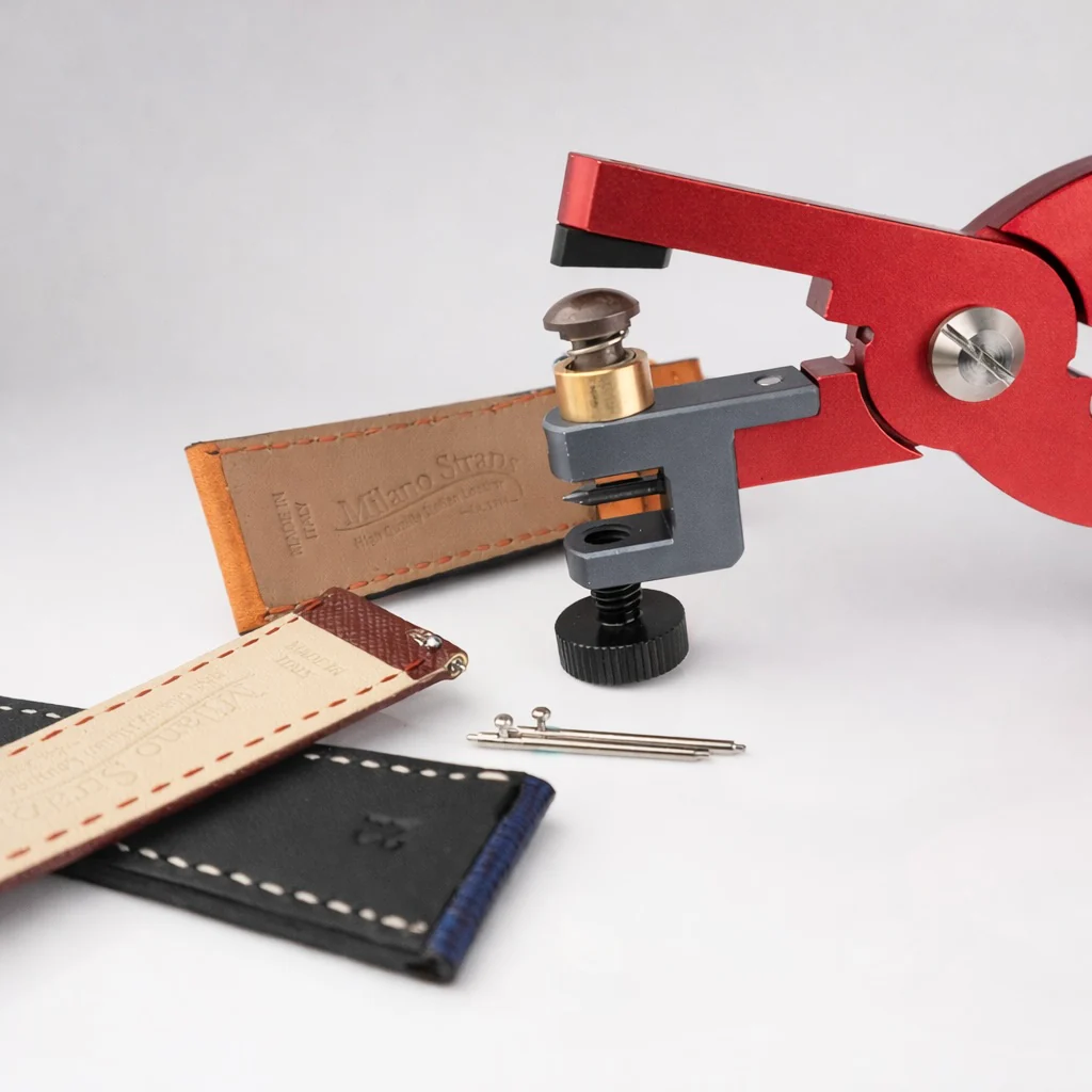 Professional Watch Strap Hole Punch Tool for Quick Release Spring Bars - Image 4
