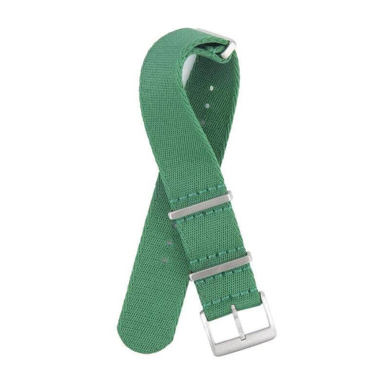 Green Nylon Military Watch Strap - Image 2