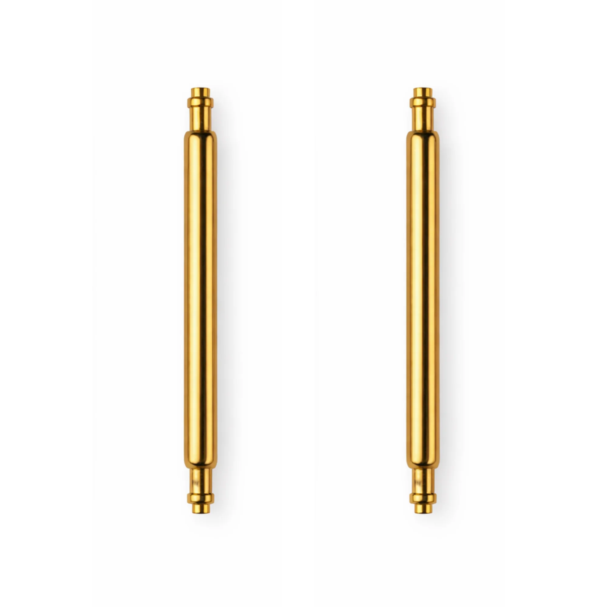 Rolex Yellow Gold Buckle Clasp Spring Bar 16mm For Oyster Bracelets - One Pair