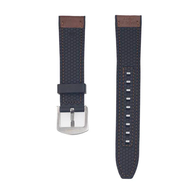 Rubber Brown Alligator Watch Band - Image 5