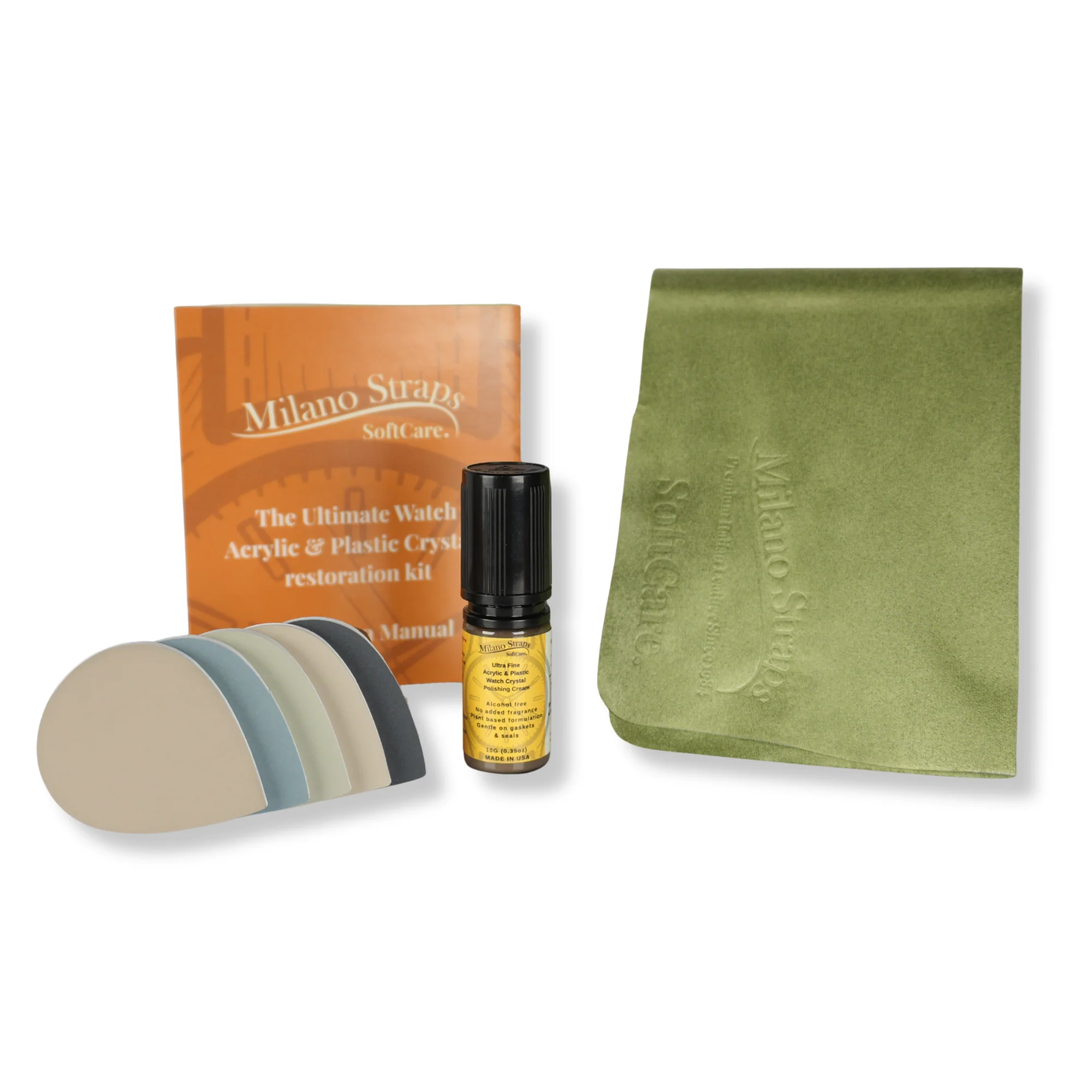 Acrylic Watch Crystal Polish Kit by Milano Straps - Image 4