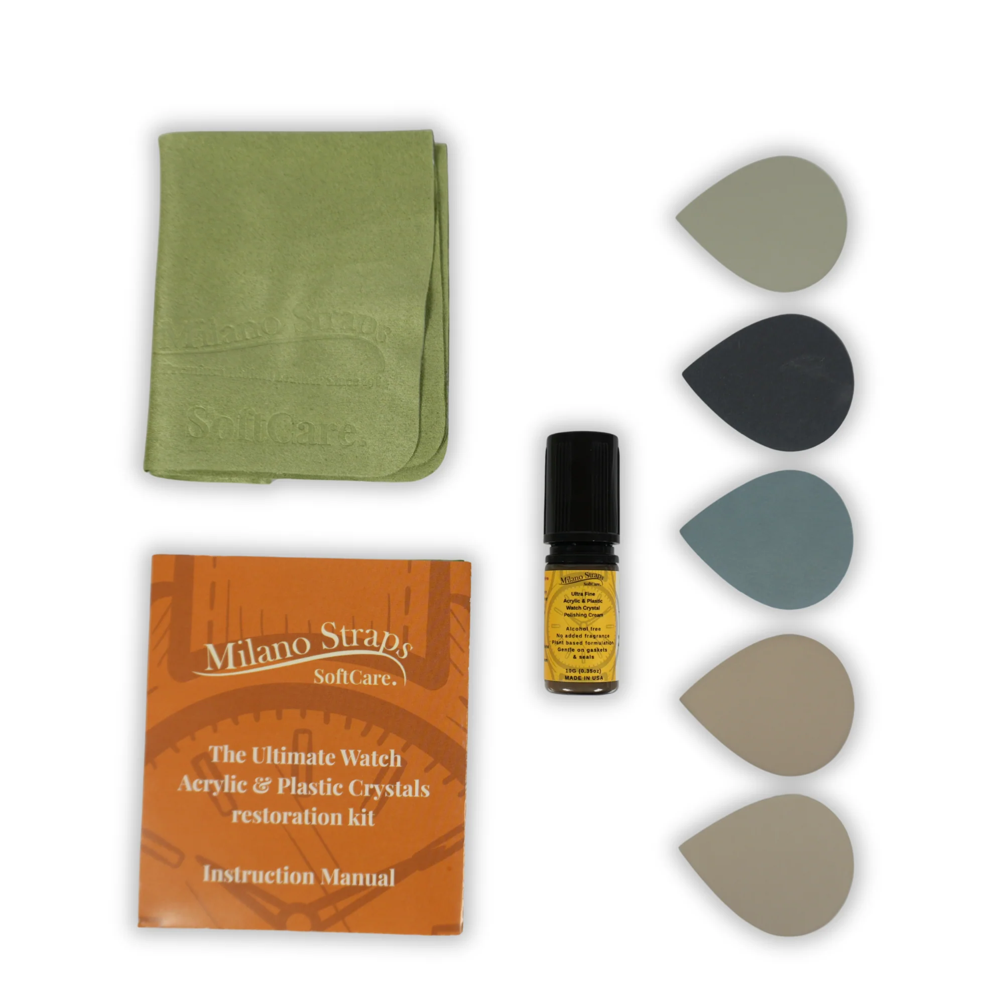 Acrylic Watch Crystal Polish Kit by Milano Straps - Image 5