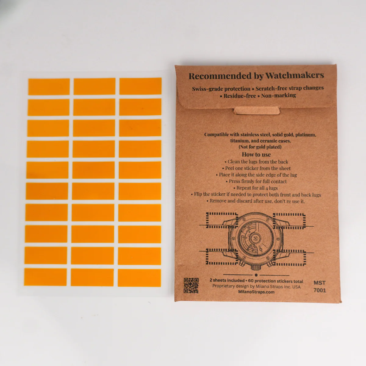 Watch Lugs Protection Stickers for Strap and Bracelet Removal - Image 6