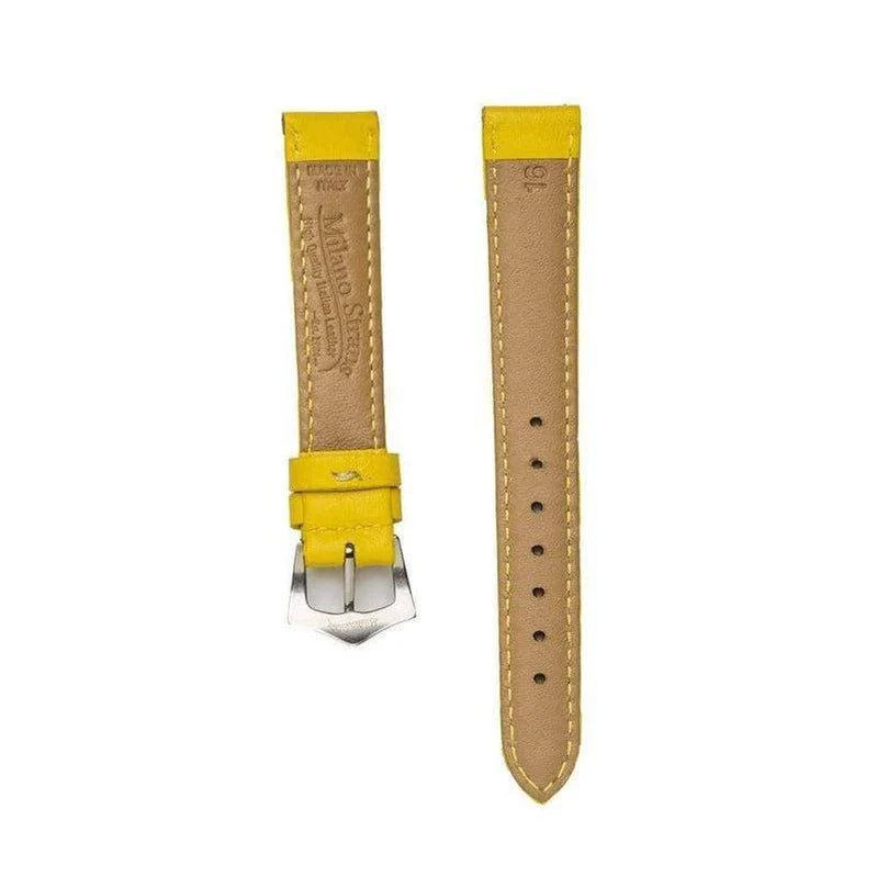 YellowNappa leather watch strap - Image 3